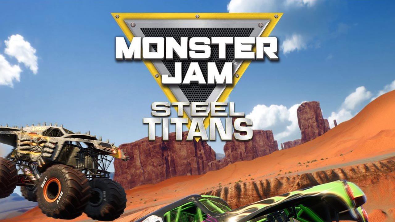 NOVO JOGO DE CORRIDA de MONSTER TRUCK! - Monster Jam Steel Titans