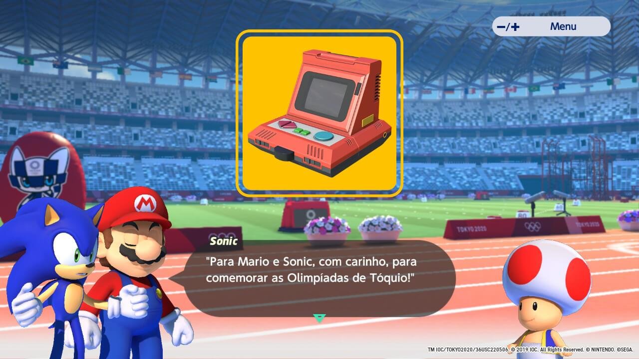 SEGA anuncia Mario & Sonic nos Jogos Olímpicos de Tóquio 2020