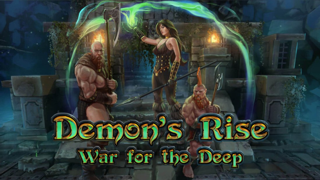 Tela inicial do jogo Demon's Rise