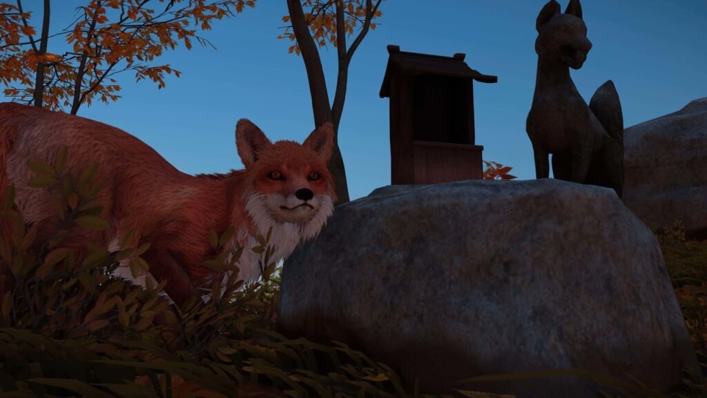 As raposas conduzem aos 49 santuários de Inari.
