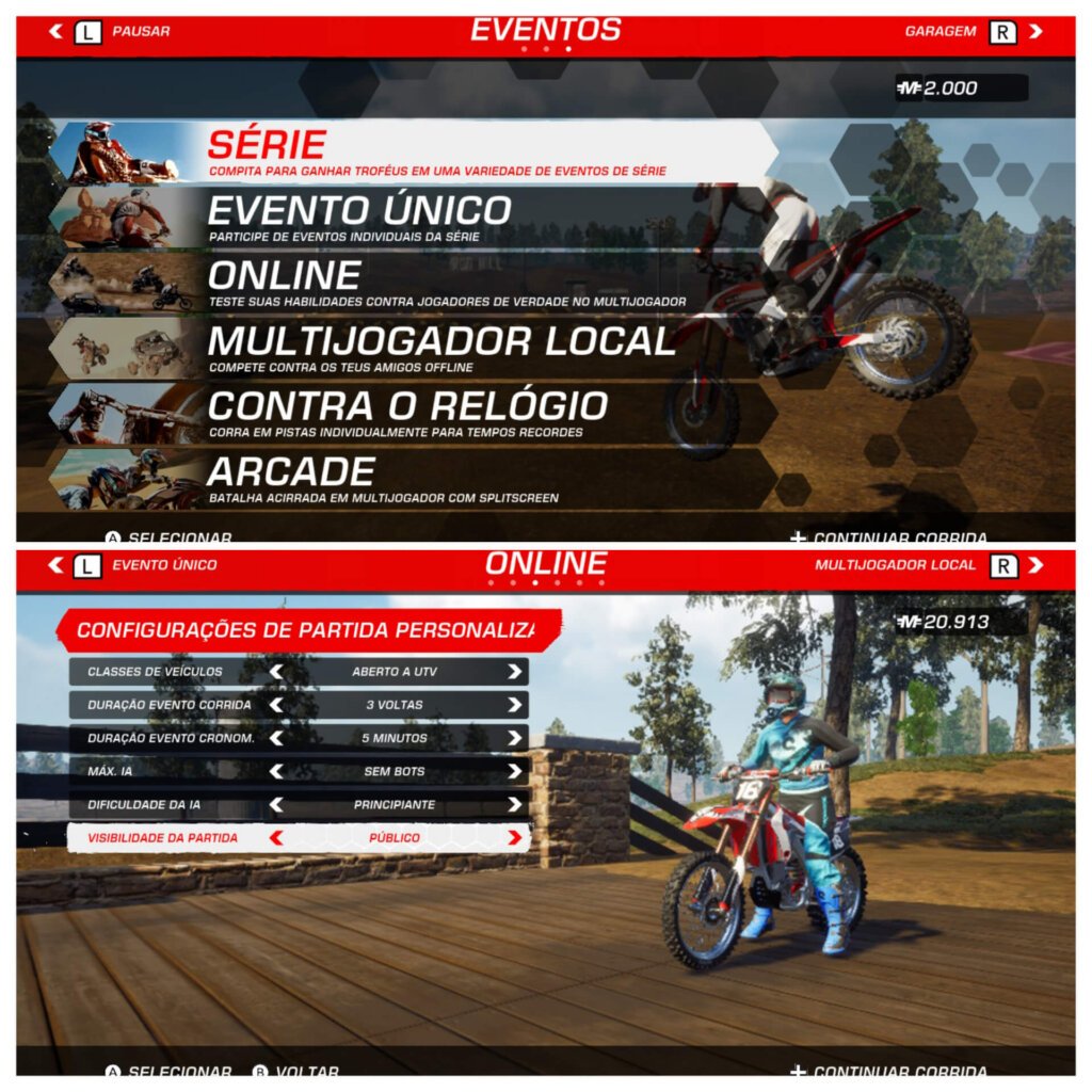 MX vs ATV All Out tem multiplayer local e online