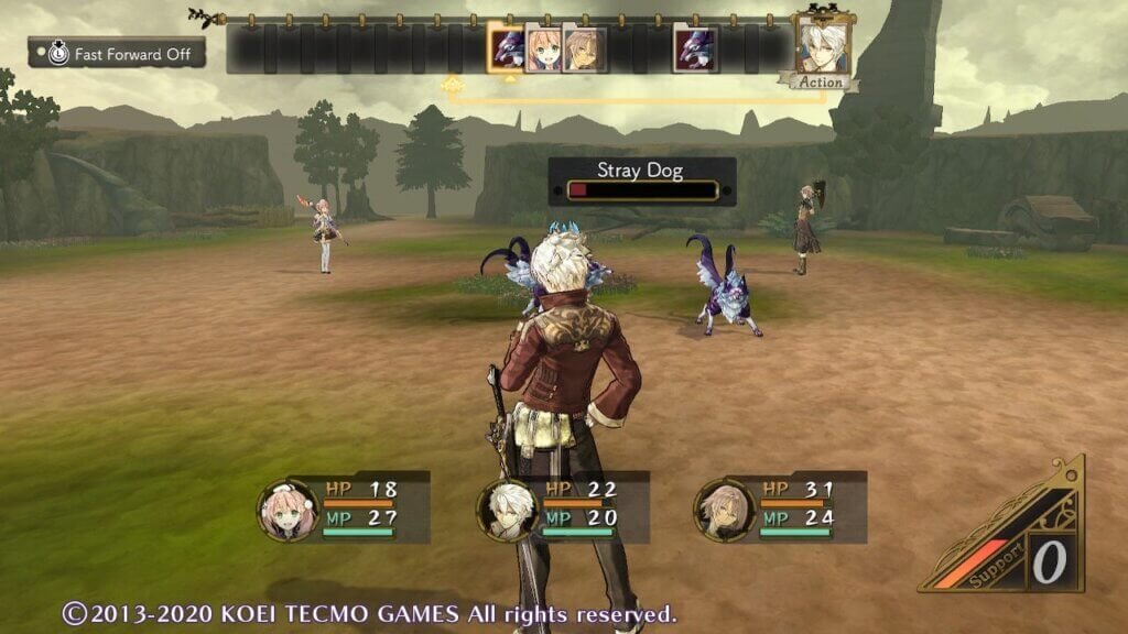 Atelier Dusk Trilogy - Batalha