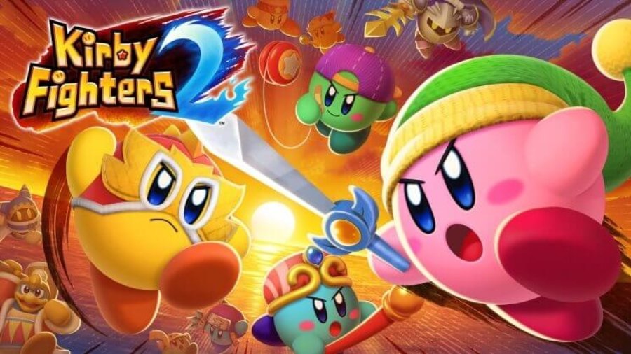 Capa do Kirby Fighters 2