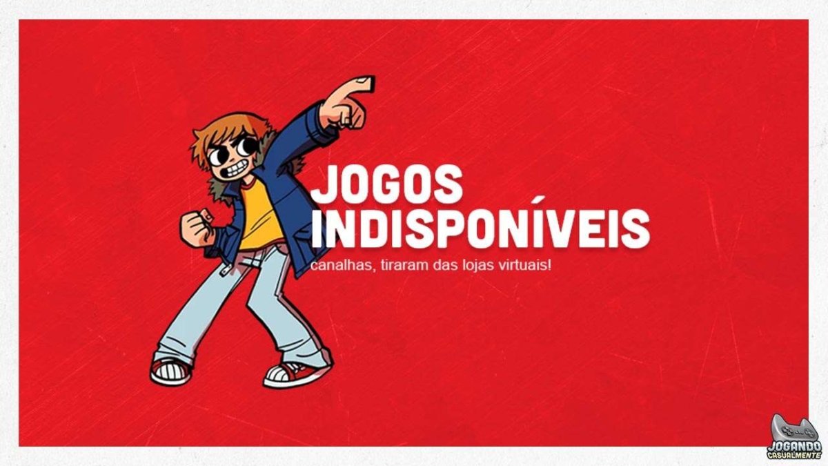 Jogos indisponíveis
