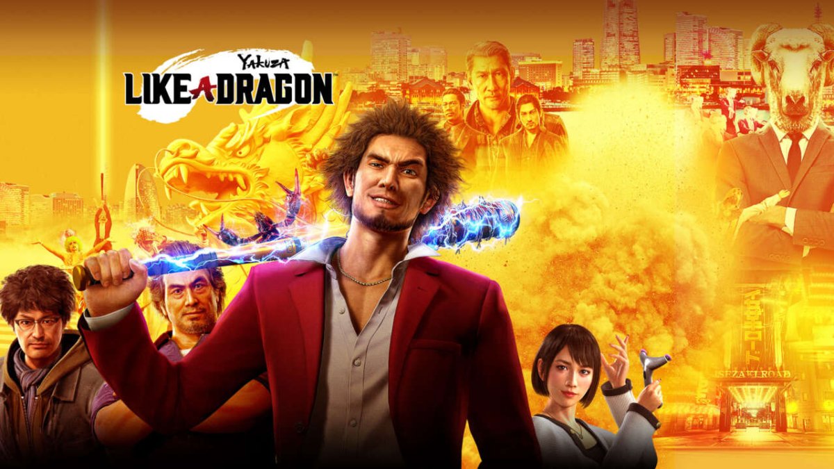Yakuza Like a Dragon capa