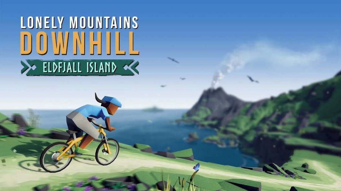 Downhill Eldfjall Island DLC capa