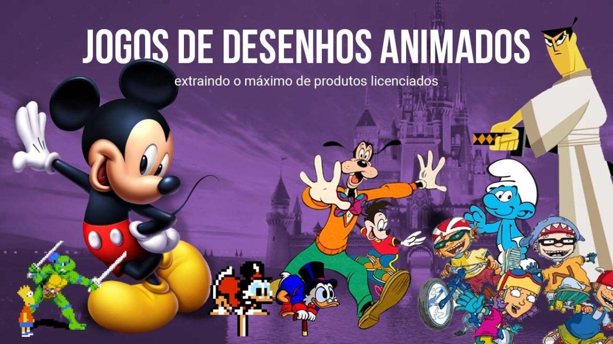 Podcast Jogos de Desenhos Animados