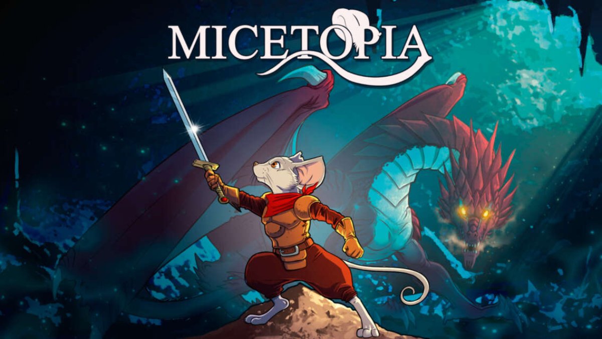 Imagem do jogo Micetopia com o protagoista Rich no centro