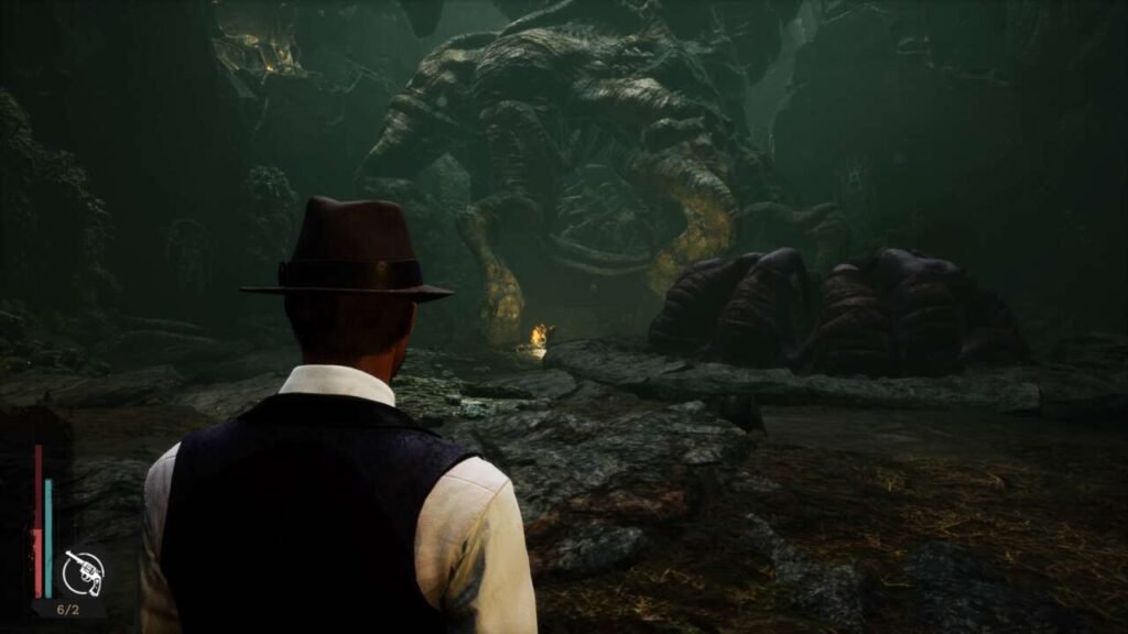 Em templos submersos, Reed encontra cultos misteriosos e outros horrores inomináveis do mito criado por Lovecraft.