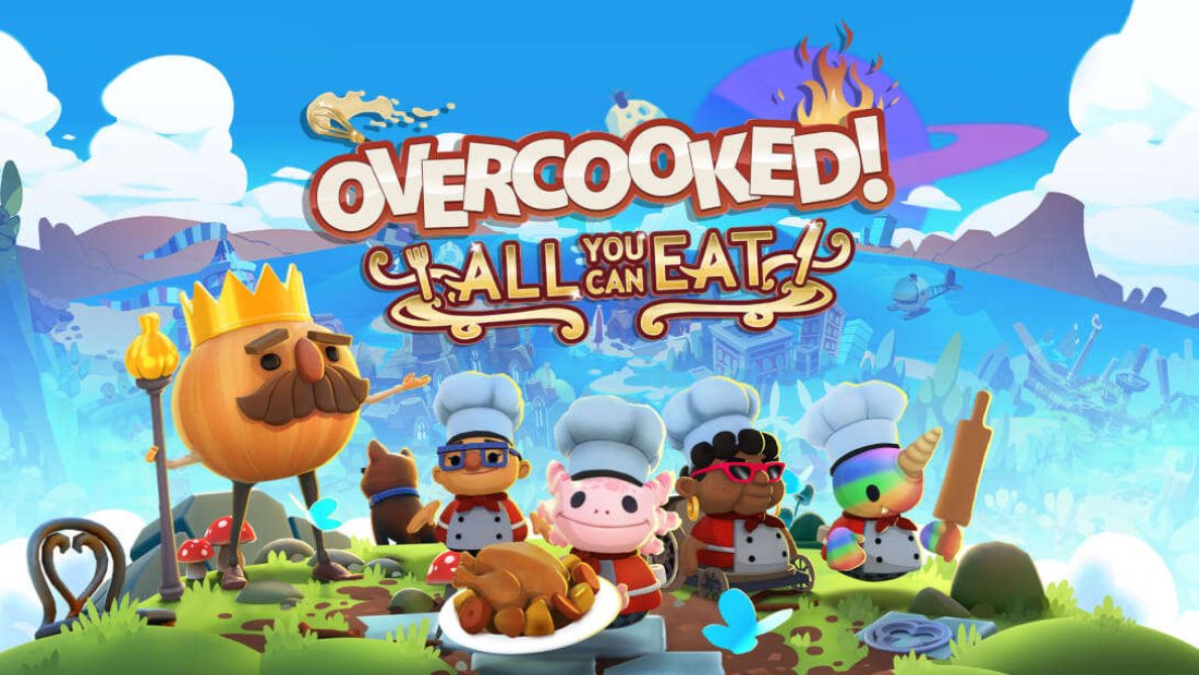 Capa de Overcooked! All you can Eat