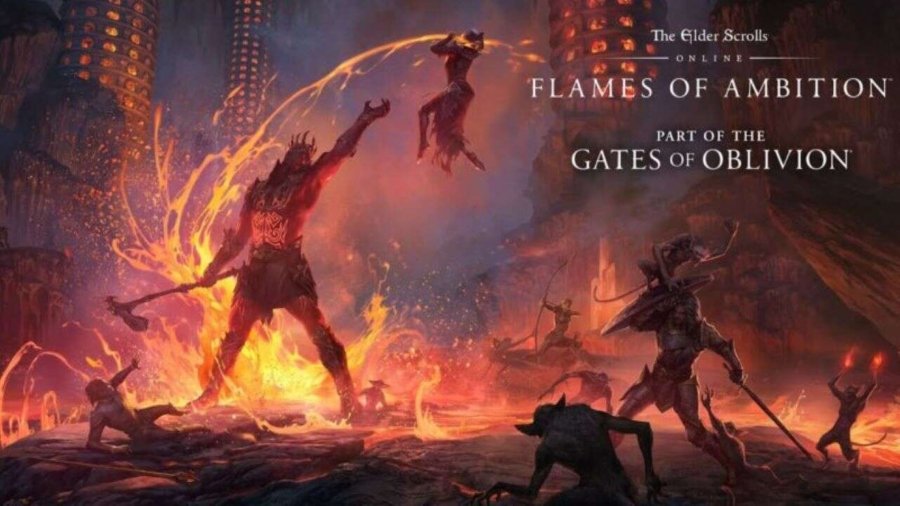 The Elder Scrolls Online Flames of Ambition Capa