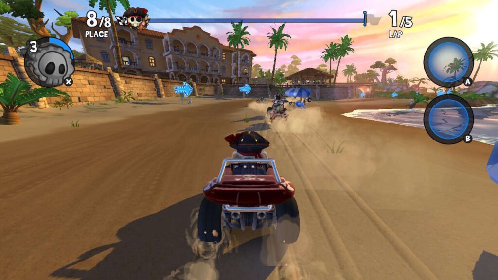 xbox beach buggy racing throttle