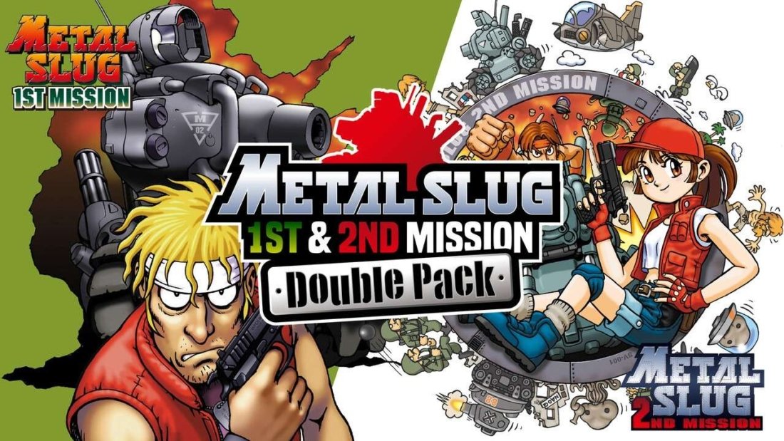 Metal Slug 1st & 2nd Mission Double Pack capa