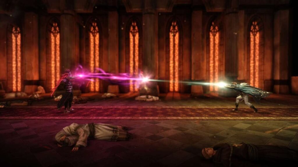 Screenshot de Lost Ark - Sempre acontecem batalhas épicas no jogo, repletas de belos efeitos gráficos
