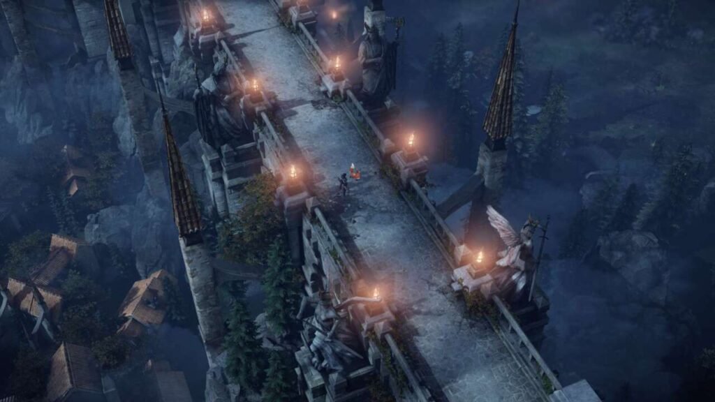 Screenshot de Lost Ark - Muitos cenários do jogo são incríveis e lembram Diablo