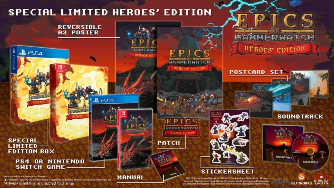 Edição física Heroes Collection