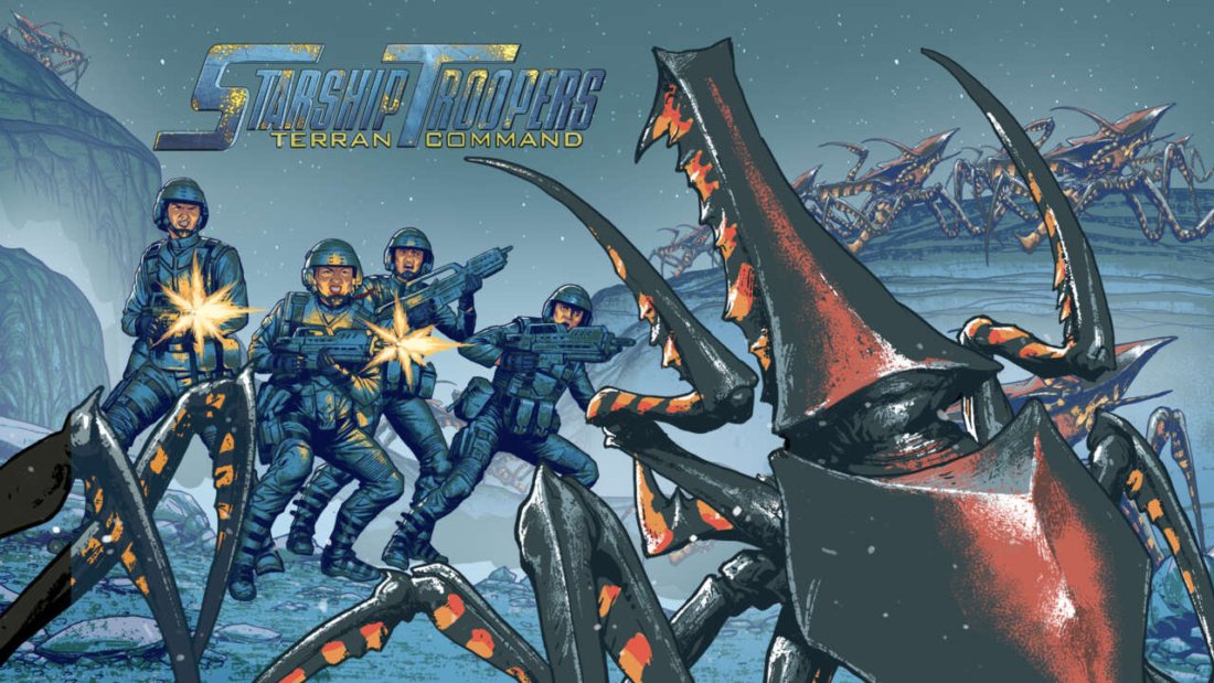 Capa de Starship Troopers: Terran Comand