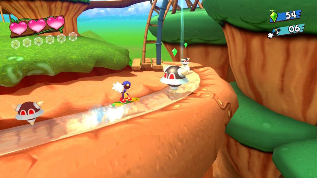 Klonoa 2 apresenta mais variação em sua jogabilidade