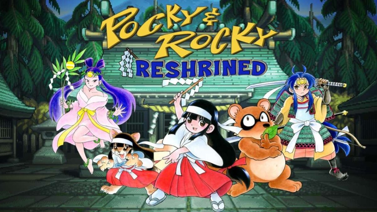 Pocky and Rocky Reshrined capa
