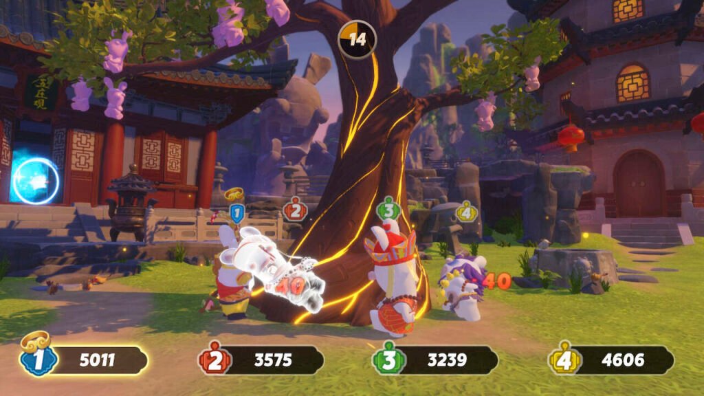 Rabbids: Party of Legends utiliza o Joy-Con e seu sensor de movimentos