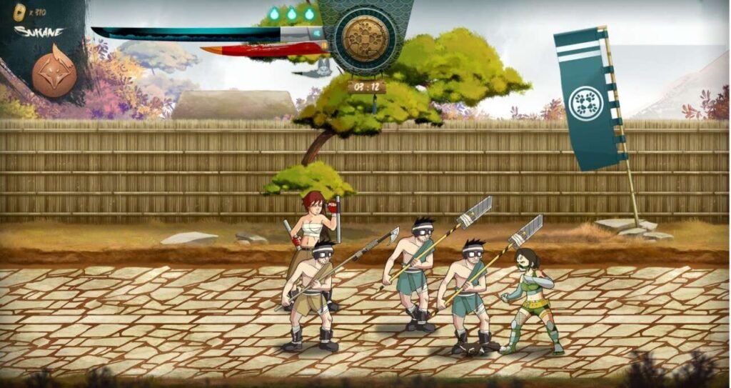 Um jogo vistoso
