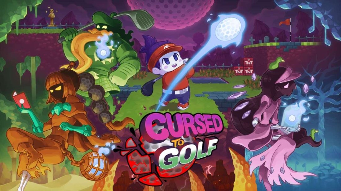 Capa de Cursed to Golf
