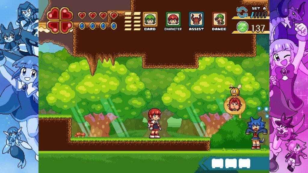 Treffy encontra a dupla de vilões de Kokoro Clover