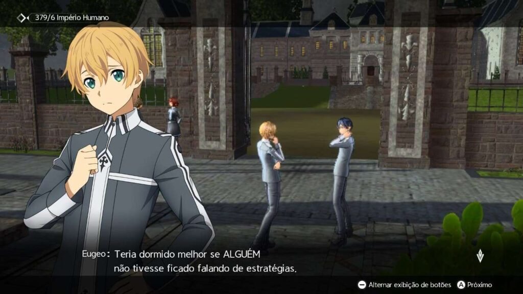 História com visual novel.