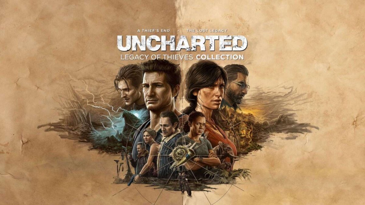 Capa de Uncharted Coleção Legado dos Ladrões