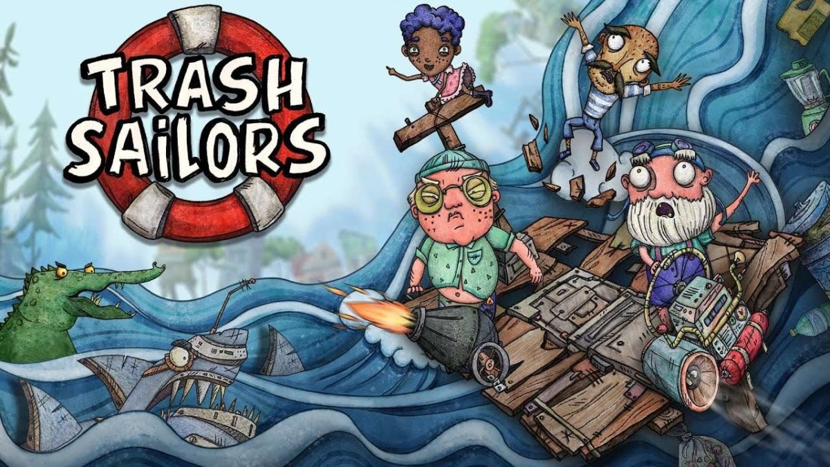 Trash Sailors capa