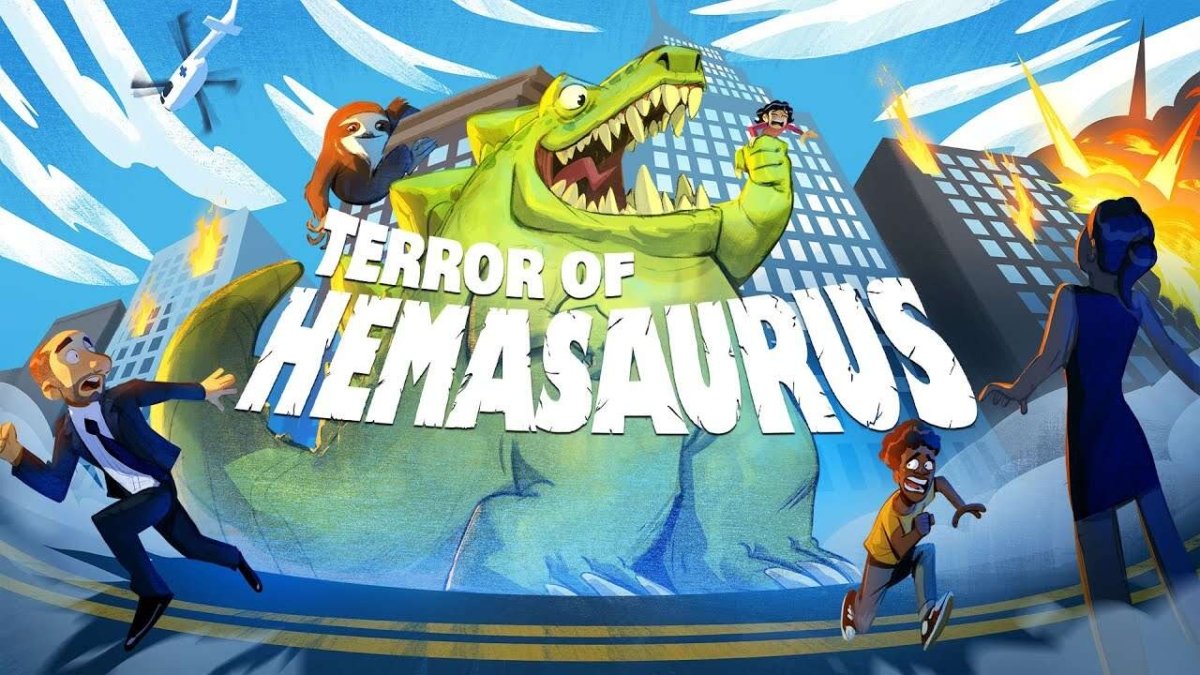 Terror of Hemasaurus capa