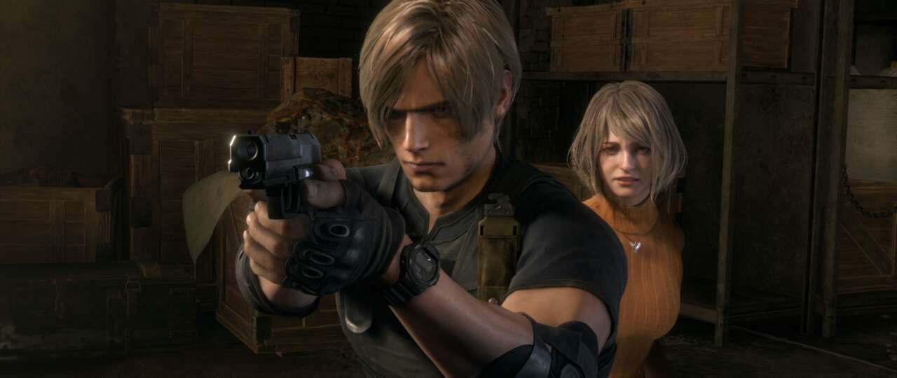 Ashley X Leon. RE4.  Resident evil, Jogando, Videogames