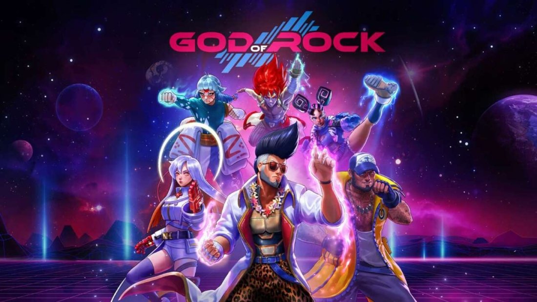 Capa de God of Rock