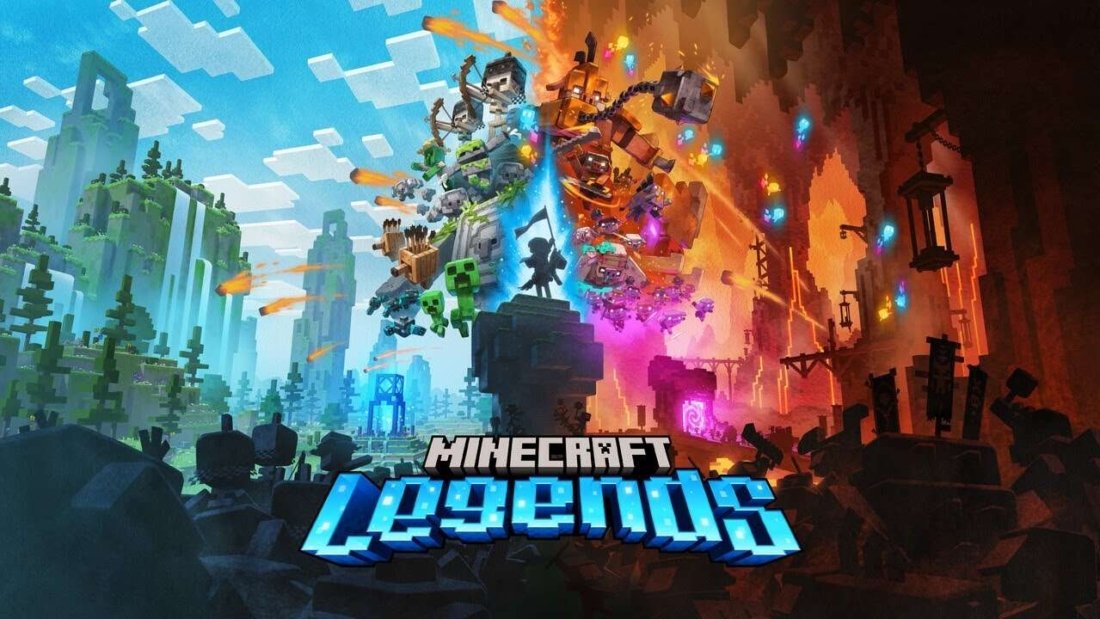 Minecraft Legends capa