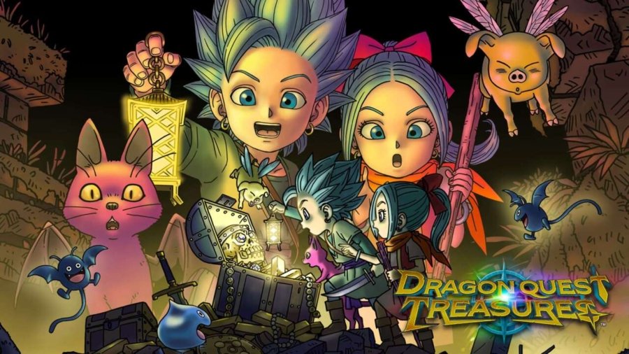 Capa de Dragon Quest Treasures