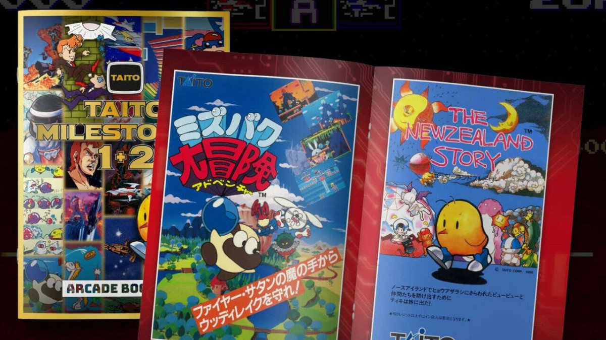Taito Milestones 1+2 capa