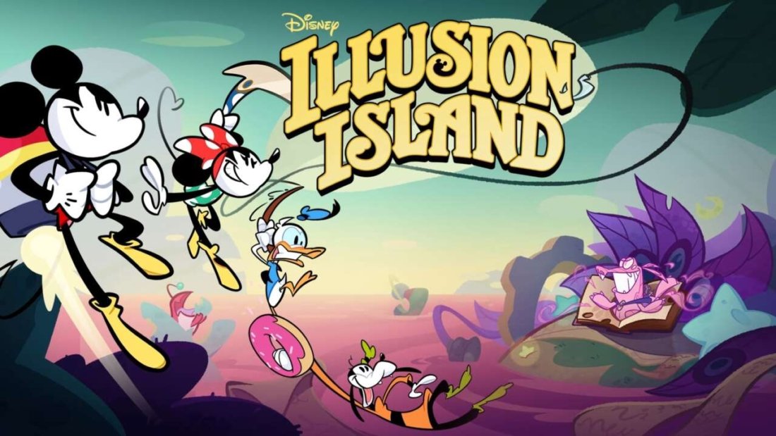 Capa de Disney Illusion Island