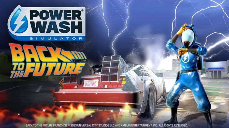 PowerWash Simulator: Back to the Future