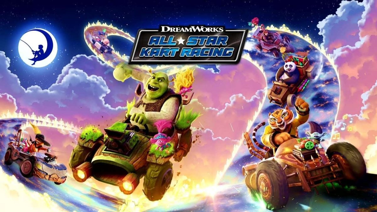 Dreamworks All-Star Kart Racing capa