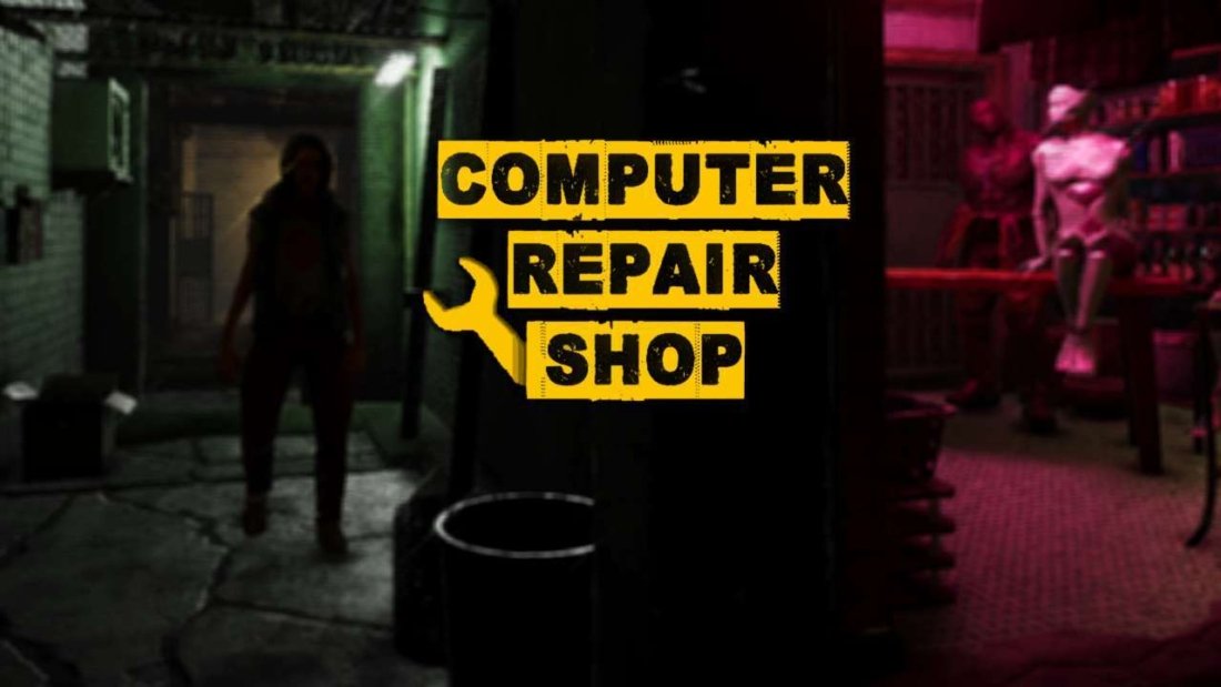 Capa de Computer Repair Shop