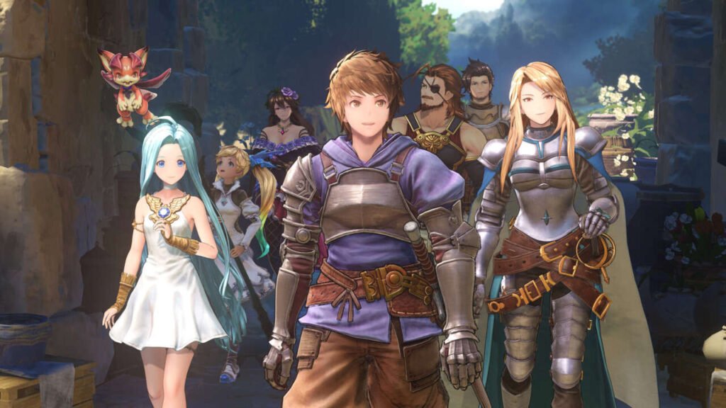 protagonistas de Granblue Fantasy Relink