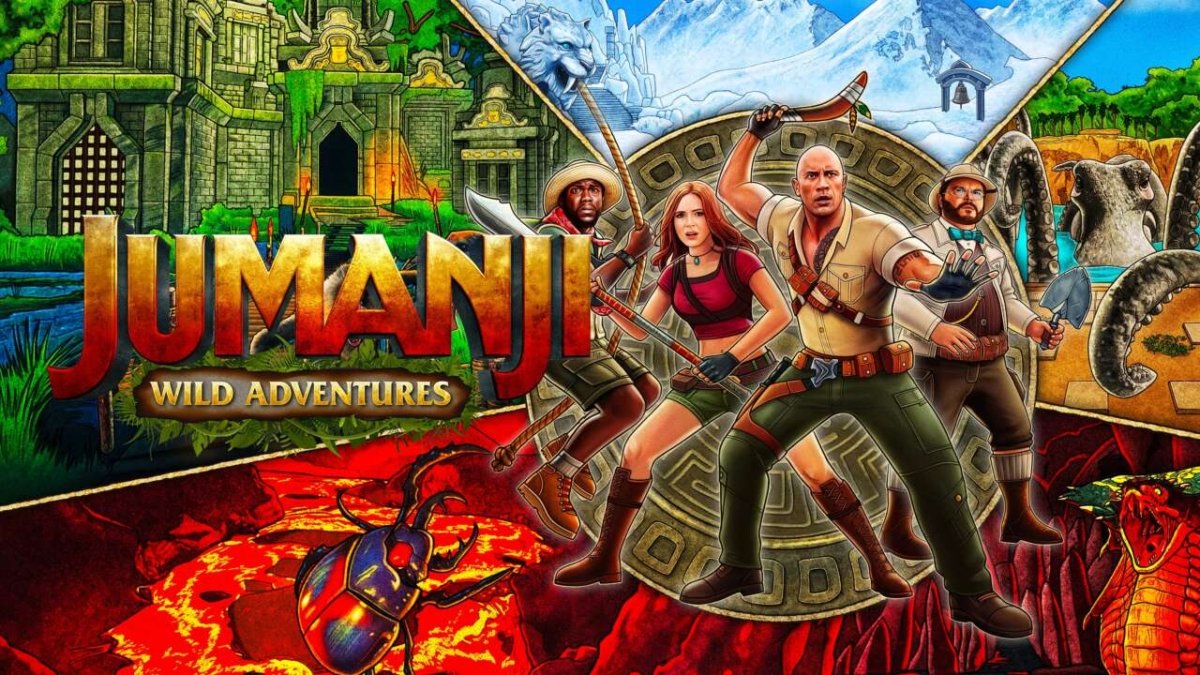 Jumanji: Wild Adventures capa