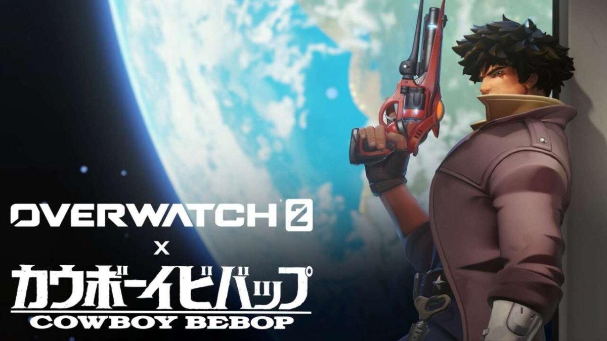 Spike em Overwatch 2: Pacotaço Cowboy Bebop