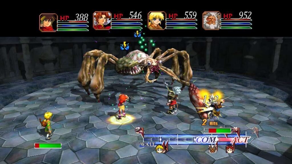 Combate de Grandia 2