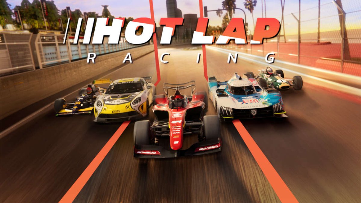 Capa de Hot Lap Racing