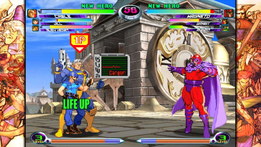 Marvel vs Capcom 2: New age of Heroes na coletânea Marvel vs Capcom Fighting Collection: Arcade Classics