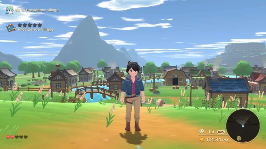 Você pode mudar sua fazenda de lugar e fazer uso de viagem rápida