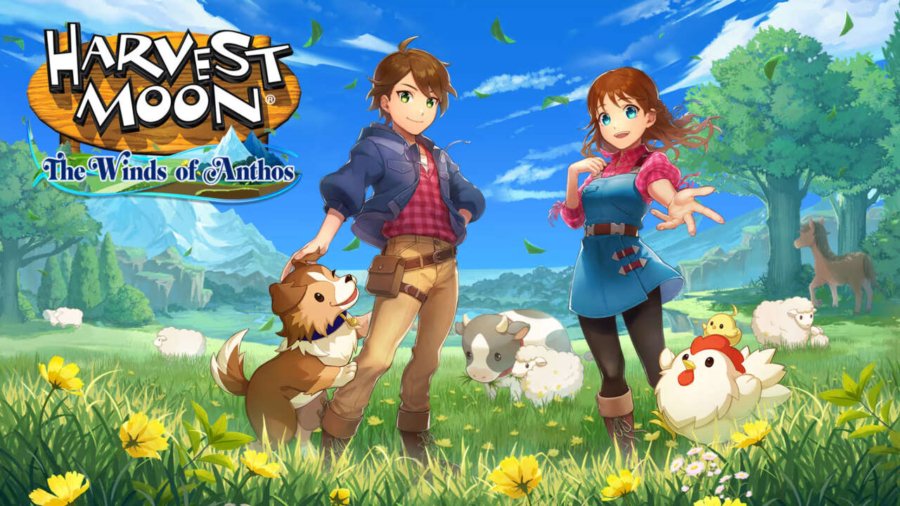 Harvest Moon: Winds of Anthos capa