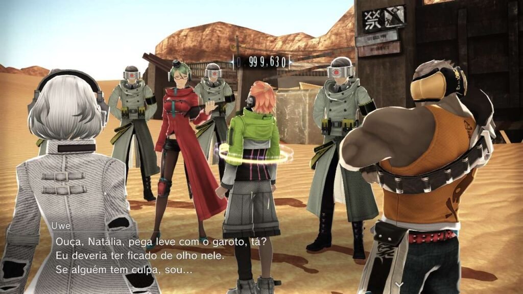 Cena da trama de Freedom Wars Remastered 