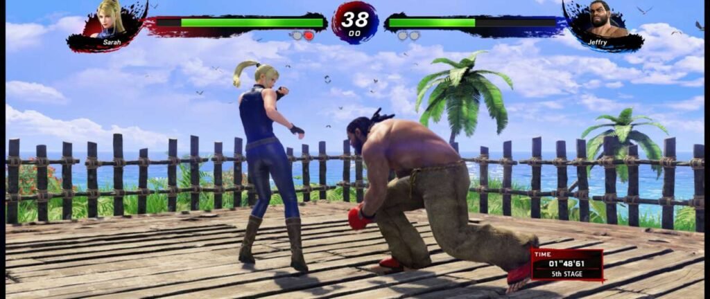 Modo arcade de Virtua Fighter 5 R.E.V.O.